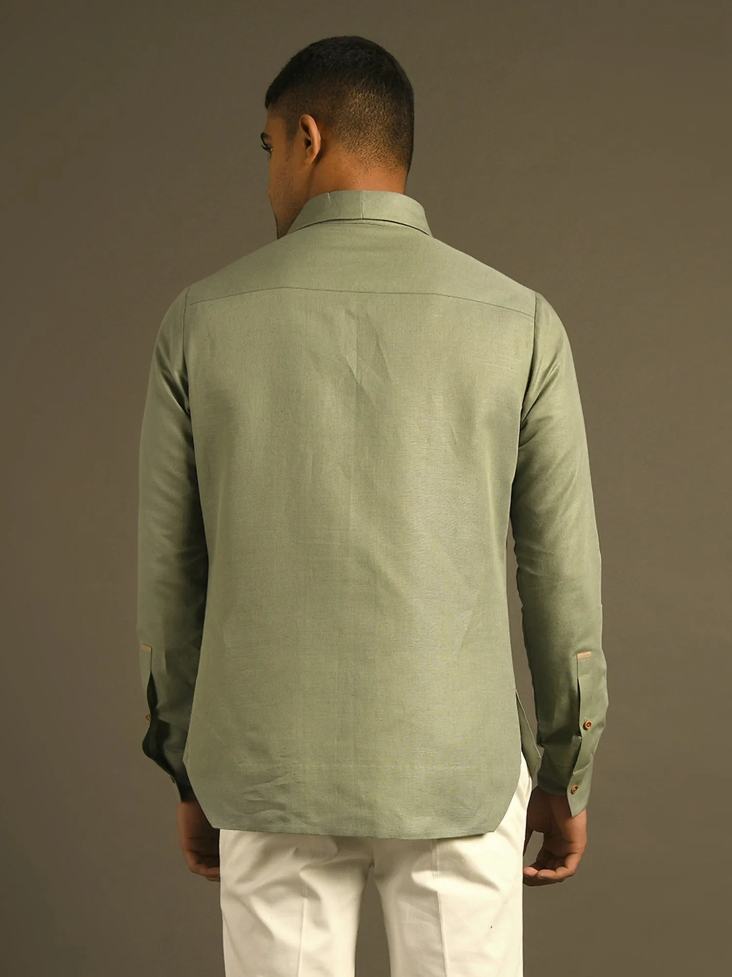 Seemless Collar Kurta Shirt