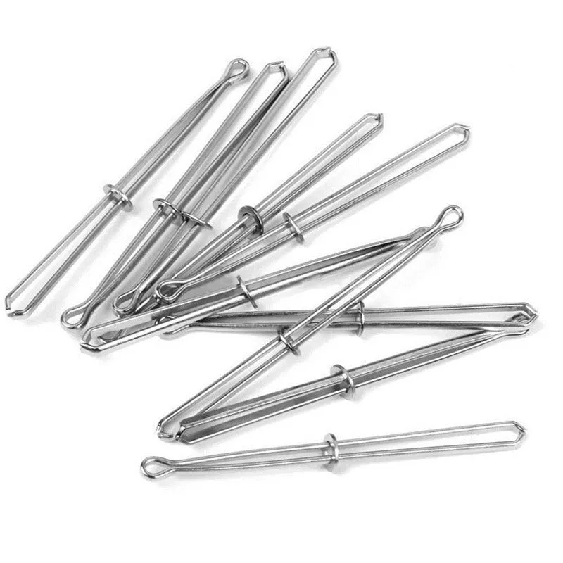 Self-Locking Tweezer DIY Rope Threader Clip (5pcs)