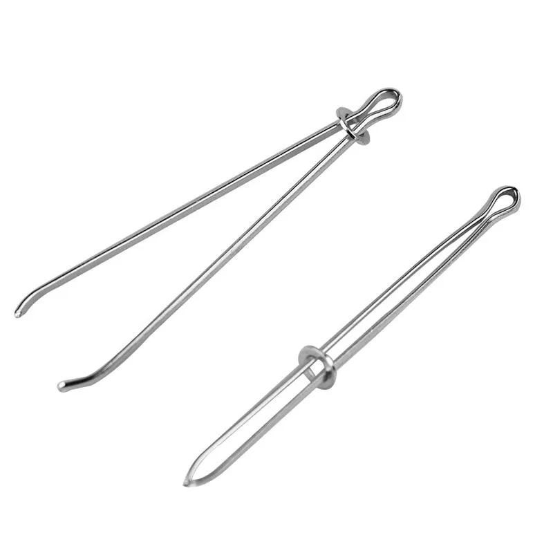 Self-Locking Tweezer DIY Rope Threader Clip (5pcs)