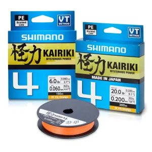SHIMANO KAIRIKI BRAIDED LINE 4PE