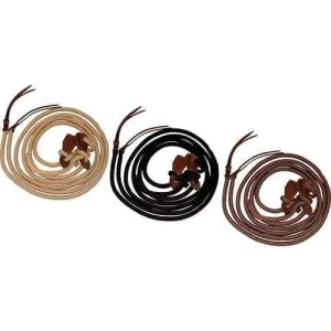 Sidney Hamilton Yacht Rope Reins with Slobber 8ft