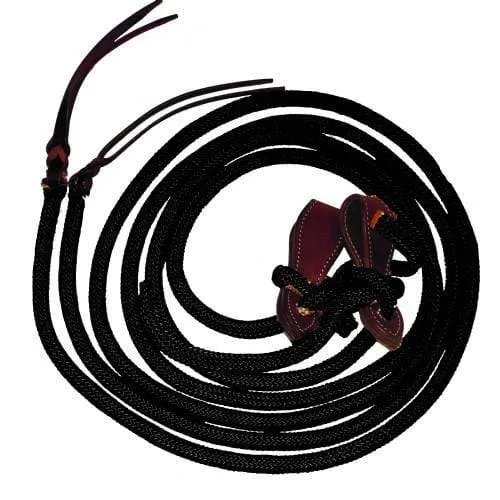 Sidney Hamilton Yacht Rope Reins with Slobber 8ft