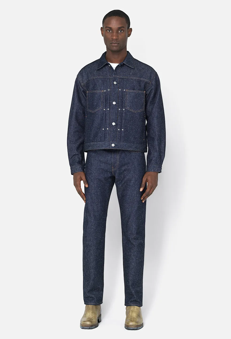 Silk Noil Daze / Raw Indigo