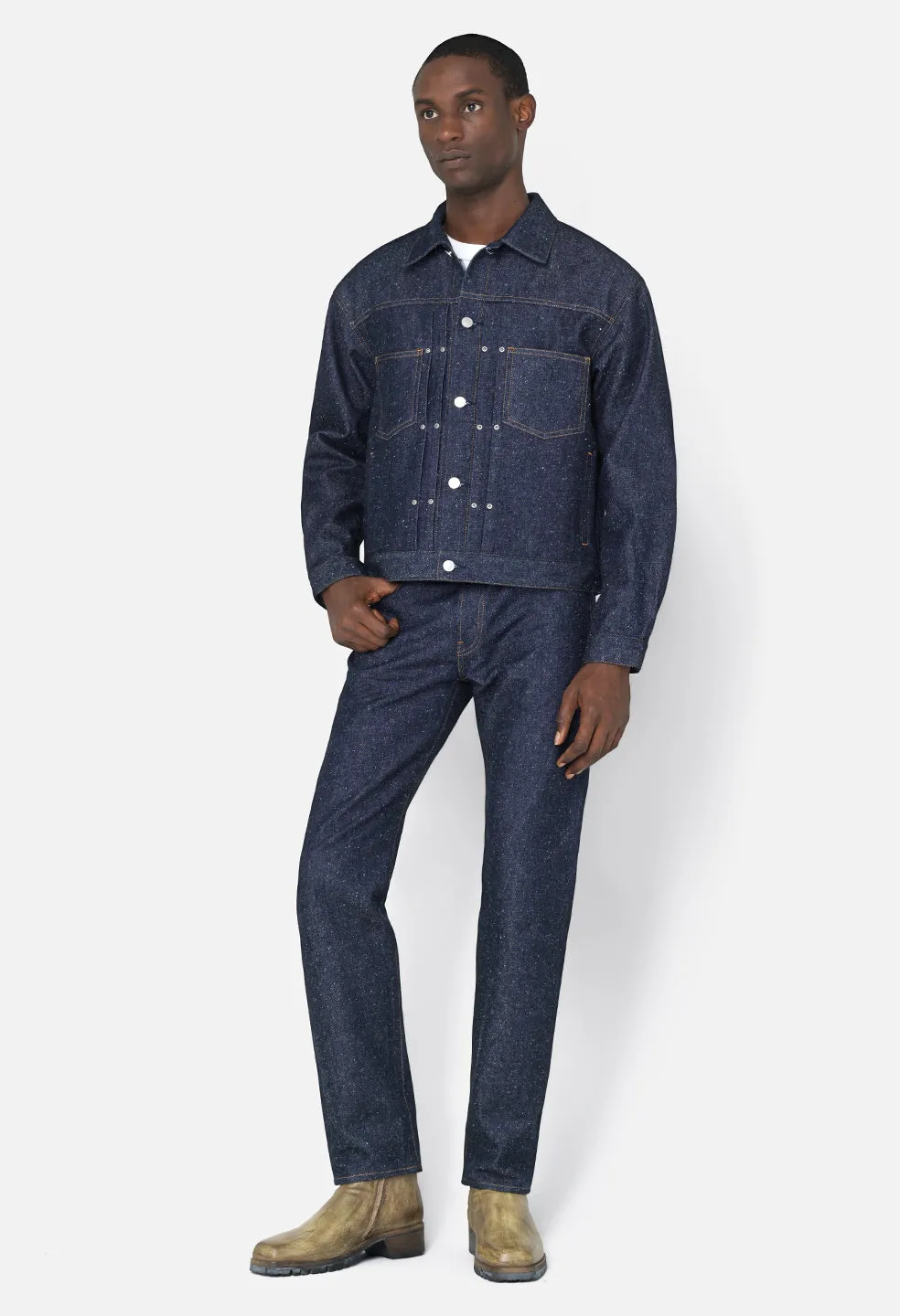 Silk Noil Daze / Raw Indigo