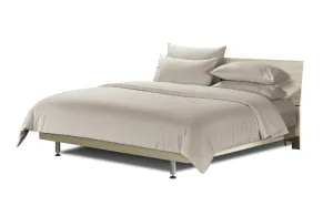 Simon Baker 250 Thread Count Egyptian Cotton Stripe Sheet Set Natural