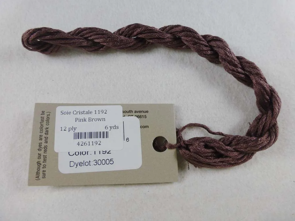Soie Cristale 1192 Pink Brown