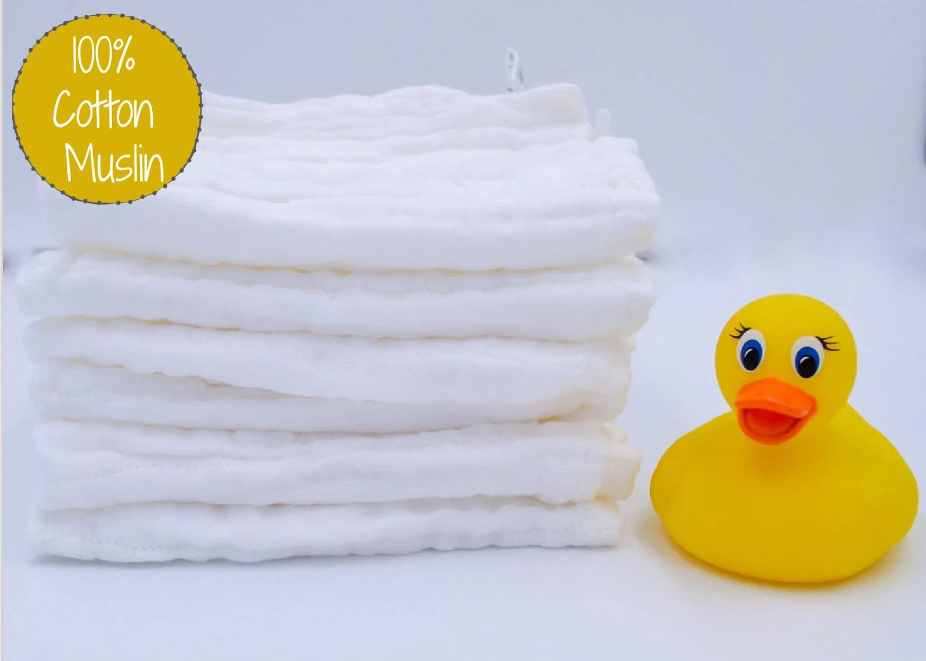 Splish Splash - Baby Toddler Washcloth 6 Pack: Multicolor