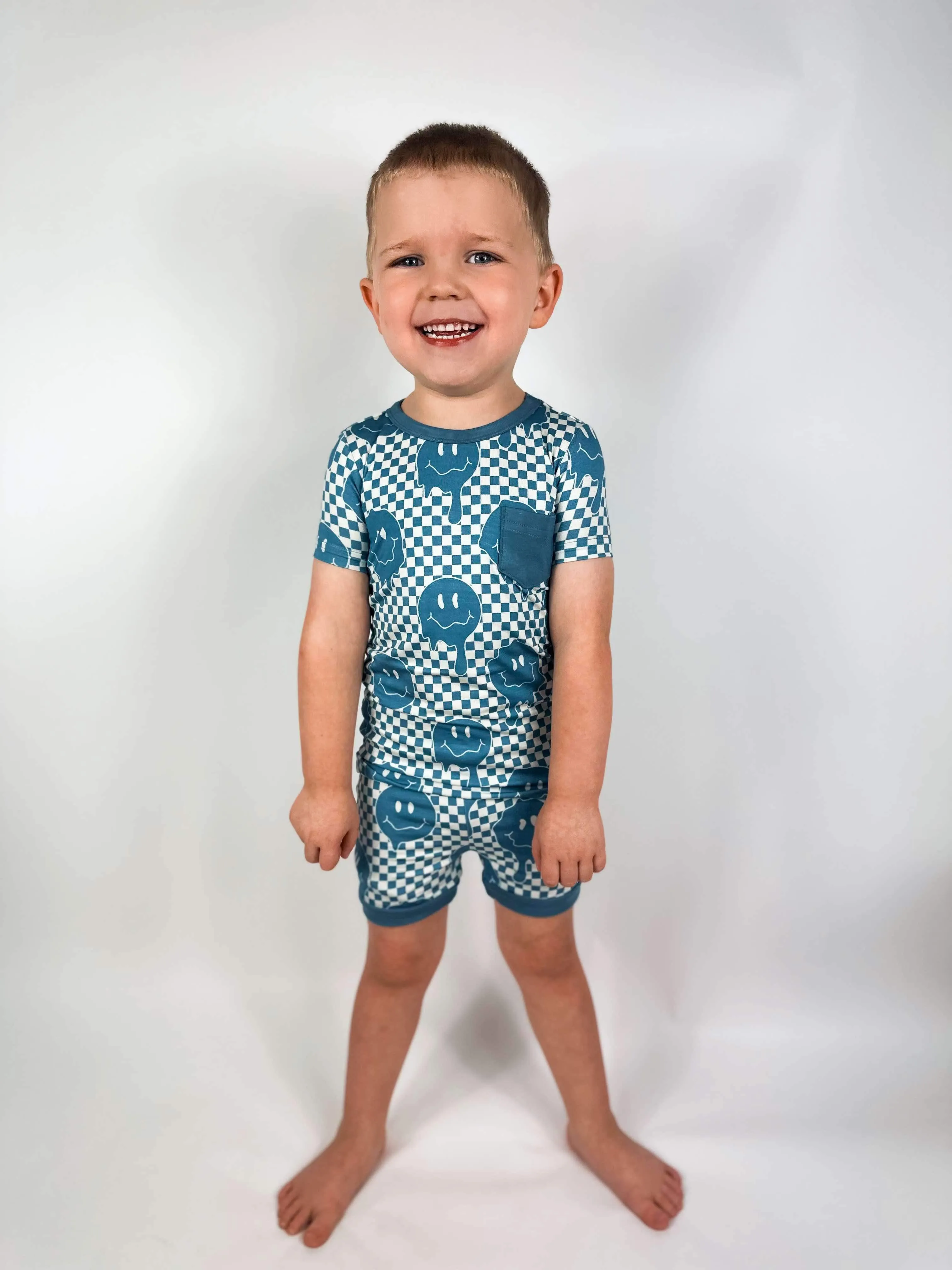Stay Trippy Bamboo Short Set