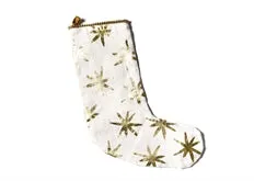 Stocking Gold Star Pattern