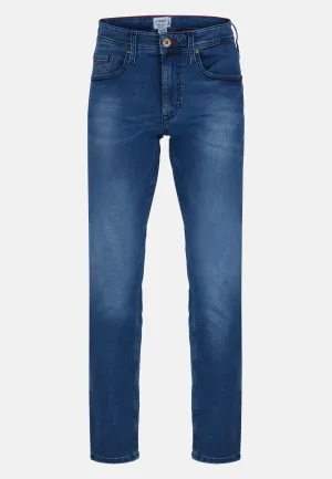 Straight Leg Jeans | Braxten | Light Wash