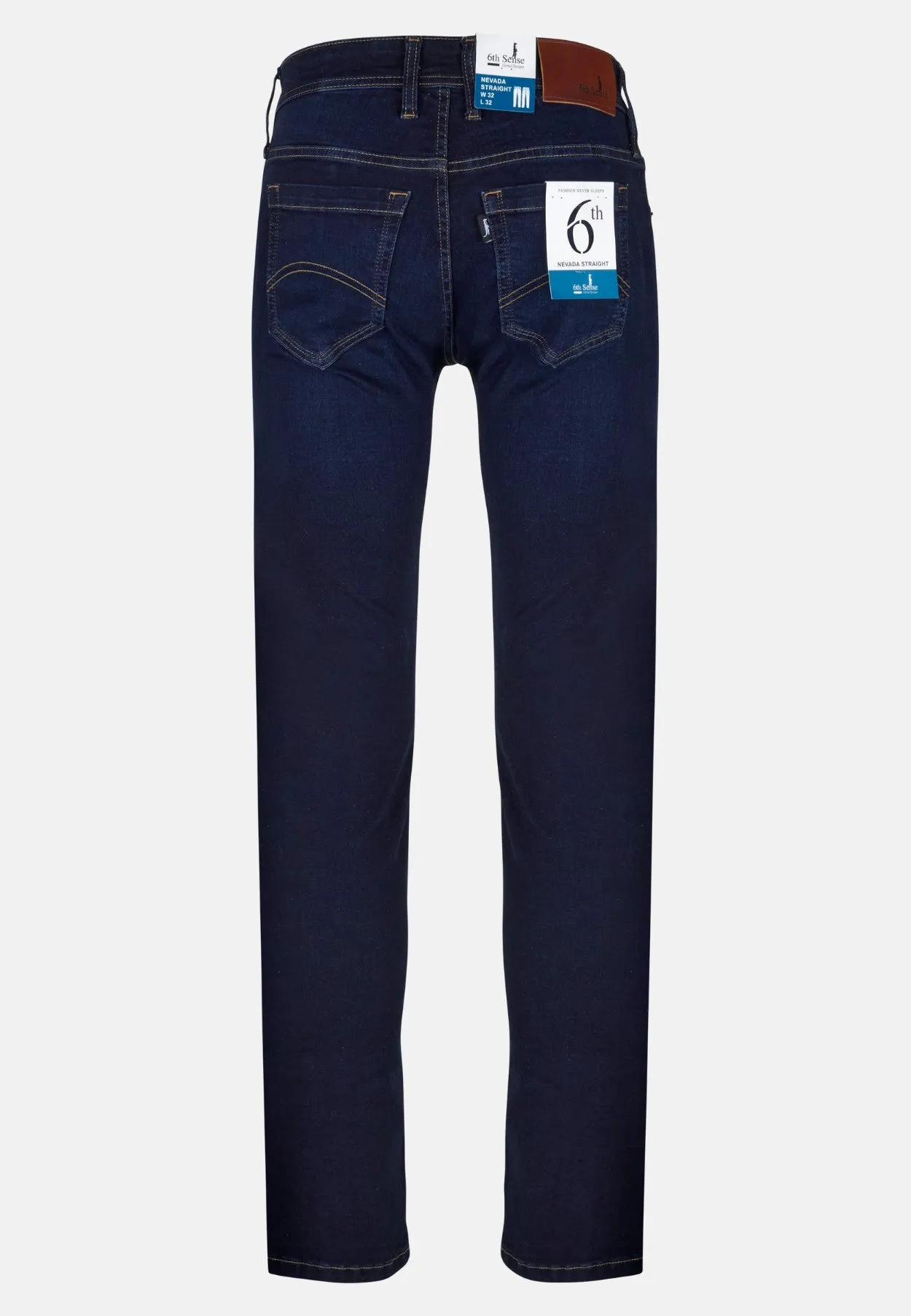 Straight Leg Jeans | Nevada | Prussian Blue