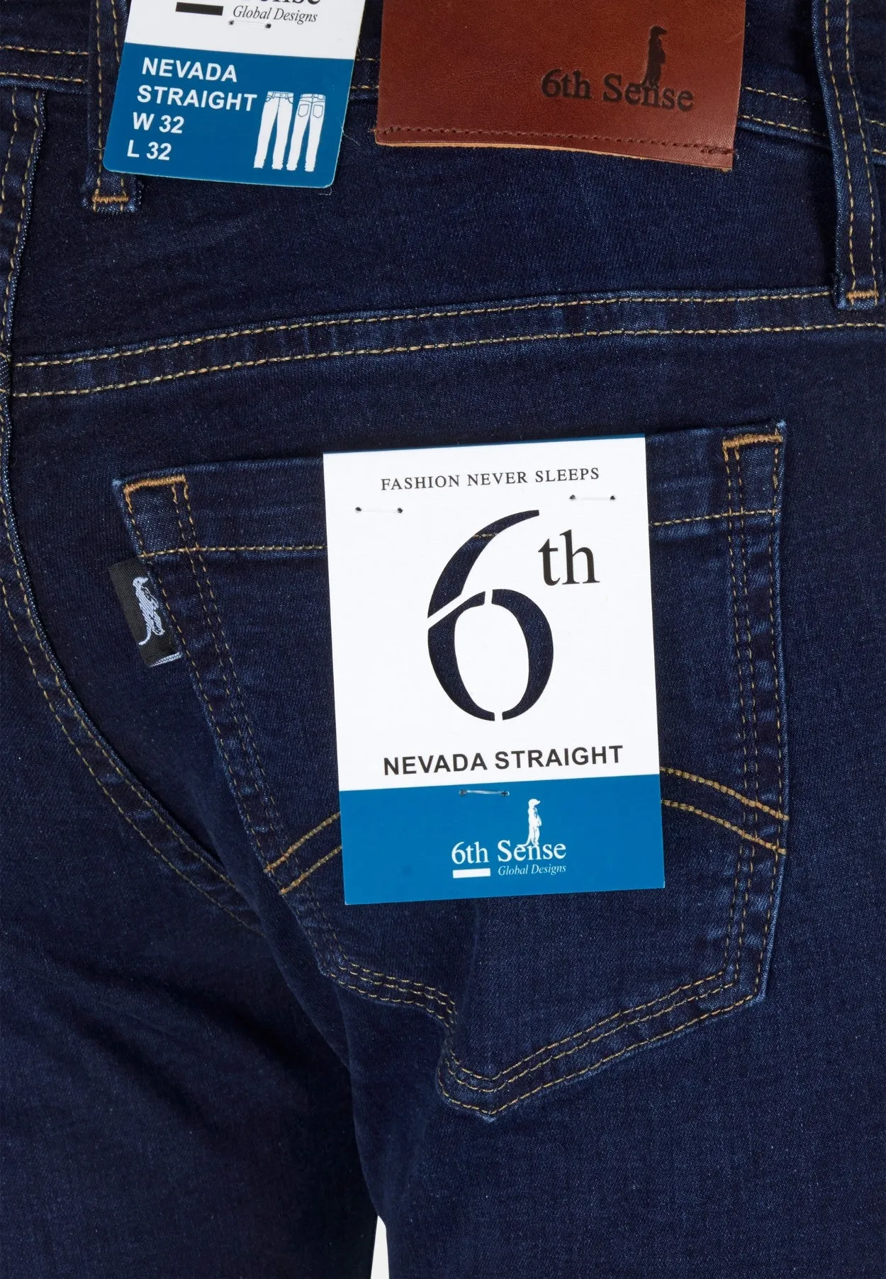 Straight Leg Jeans | Nevada | Prussian Blue
