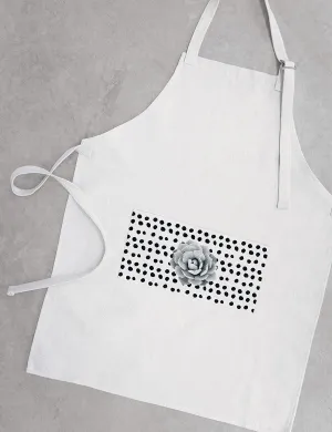 Succulent Polk-A-Dot Apron, College Student Gift, Mother's Day Gift,Christmas Gift