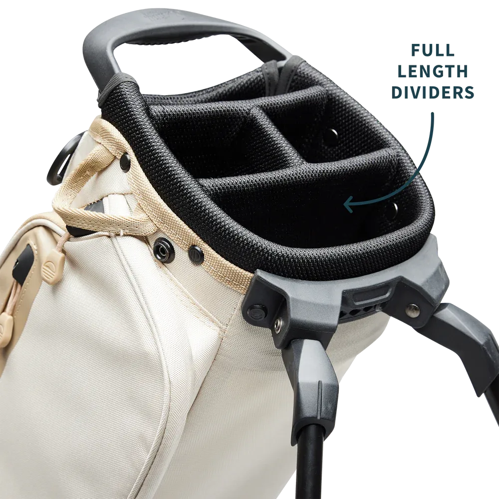 Sunday Golf El Camino Golf Stand Bag Heather Gray (Bag Height 34")