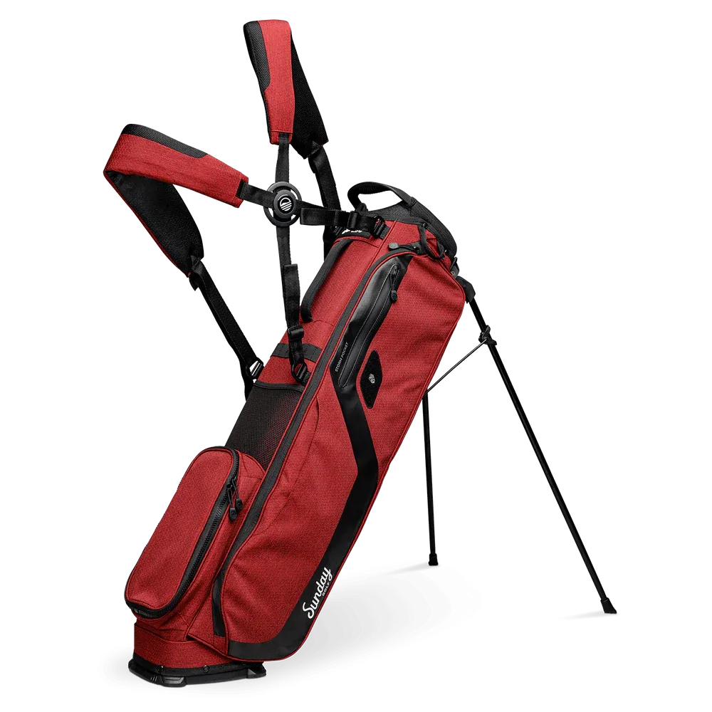Sunday Golf El Camino Golf Stand Bag Ron Burgundy (Bag Height 34")