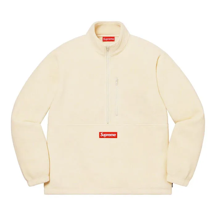 Supreme Polartec® Half Zip Pullover- Natural