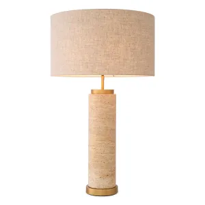 Table Lamp Lxry - Travertine