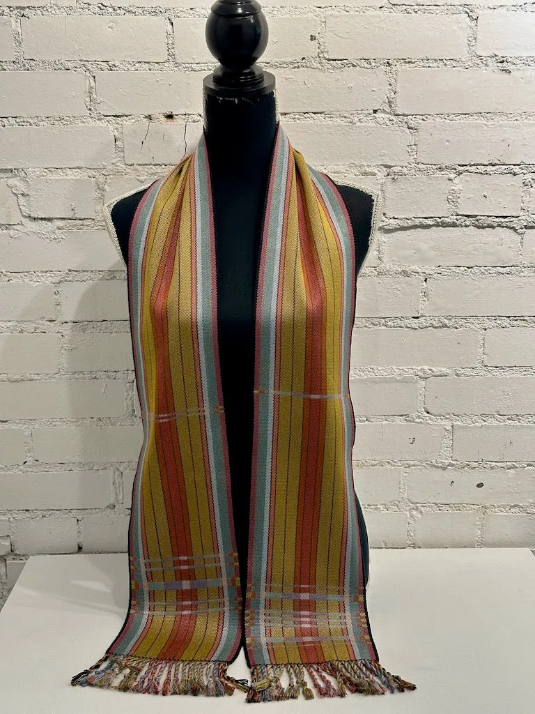 TENCEL AND BAMBOO REVERSIBLE Hand Woven Scarf - SS202