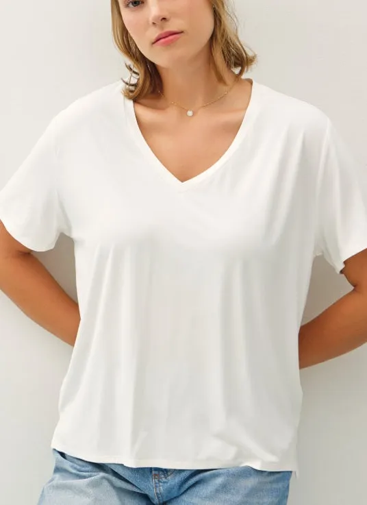 The CloudSoft Tee Off White LARGE