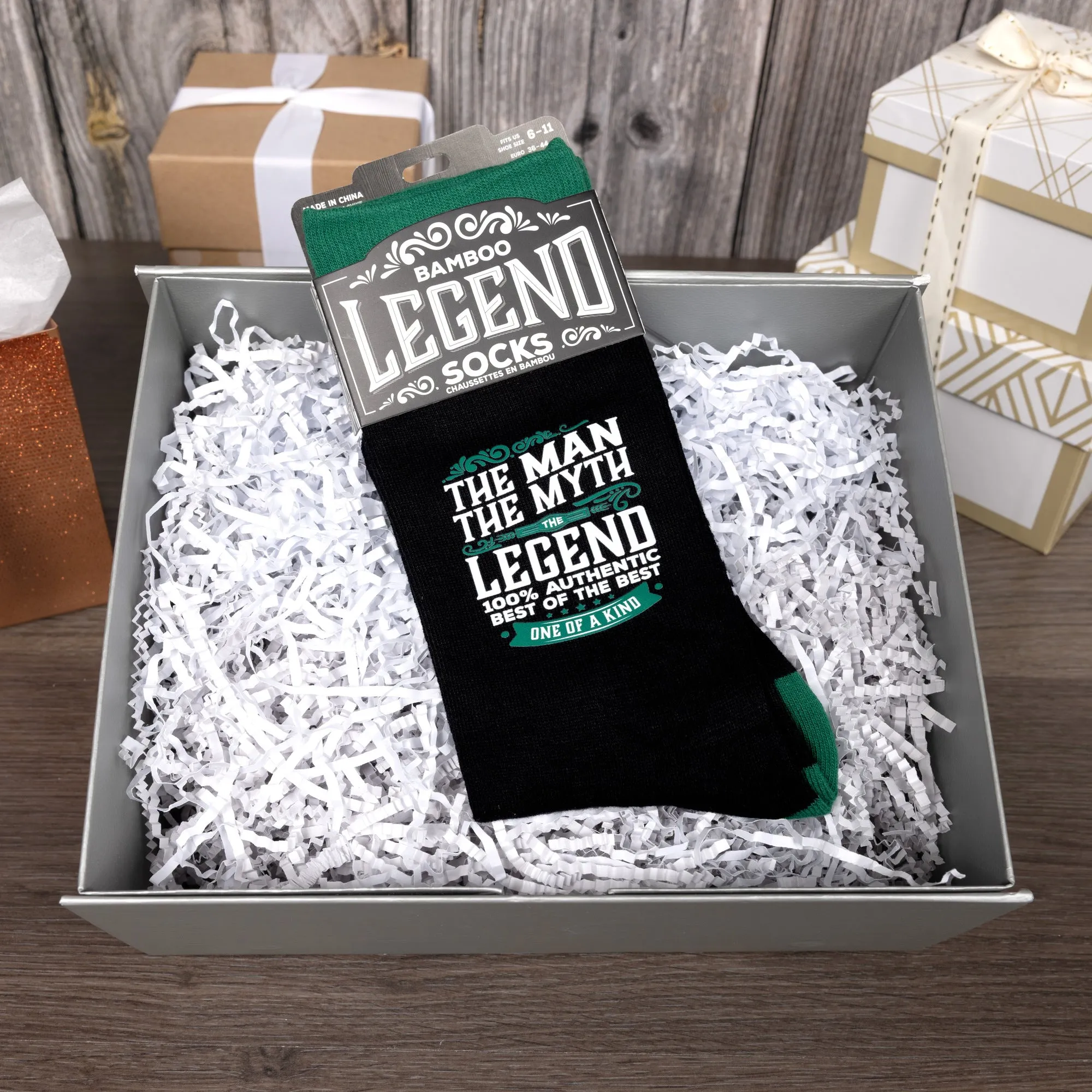 The Man Bamboo Crew Socks