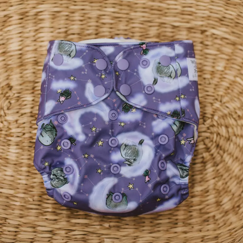 The Nappy Den - Winnie-The-Pooh - Sweet Dreams Pocket Nappy - Onesize