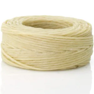 THREAD WAXED LINEN 25YD NATURAL