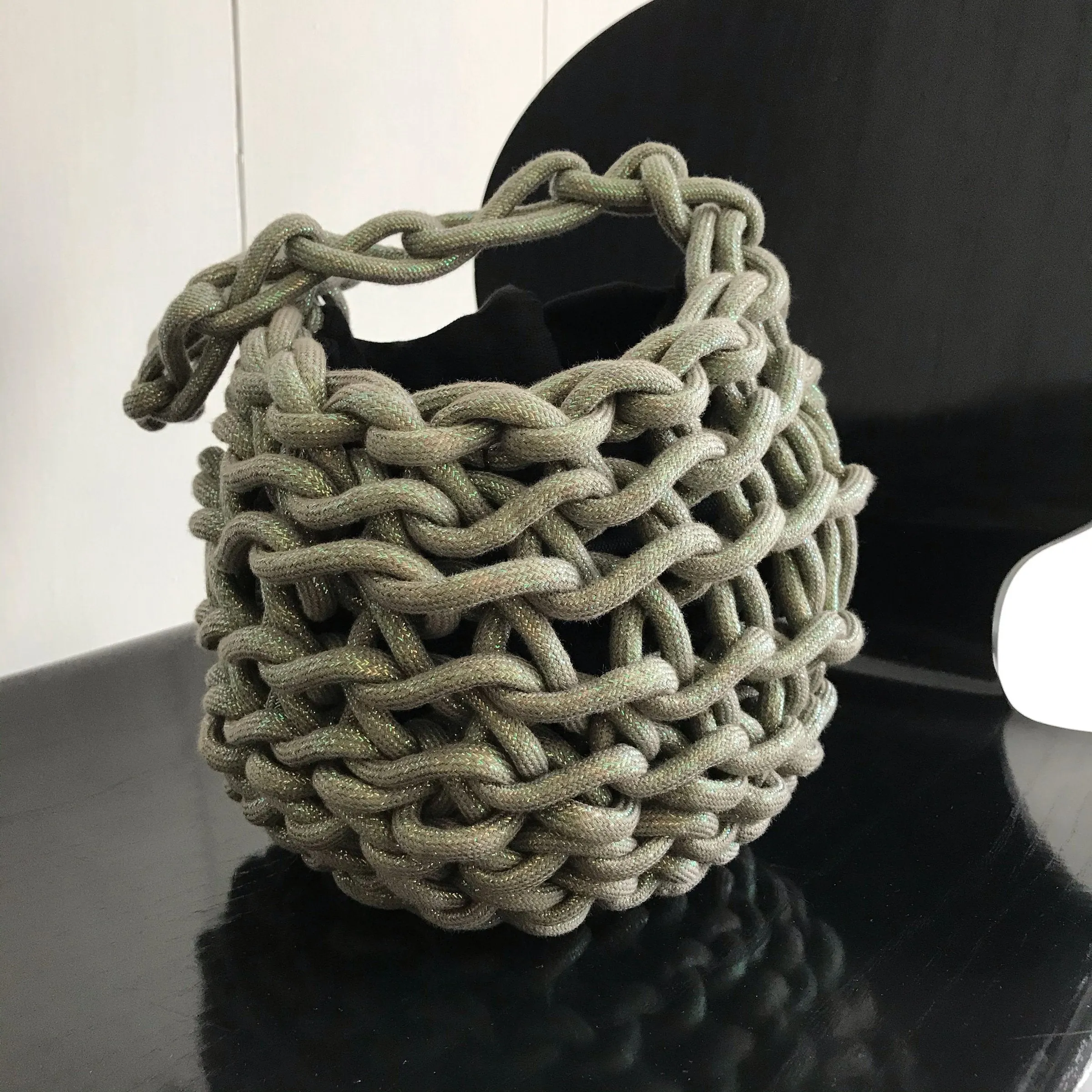 Tina Bag, Anthracite & Lurex