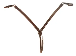 Tory Leather Braided Breast Strap