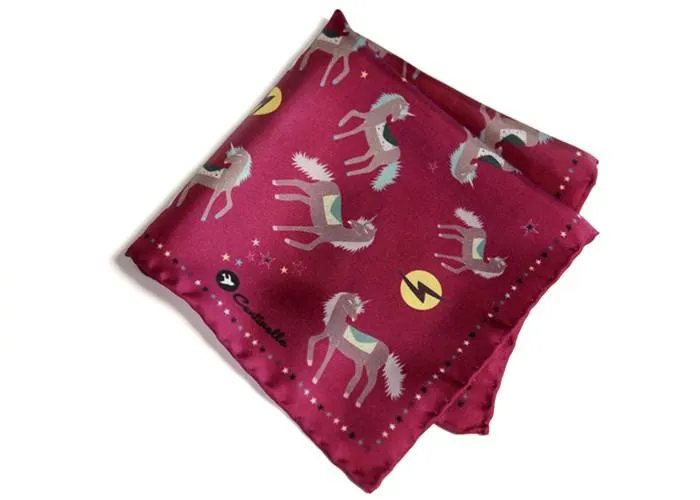 Unicorn Pocket Square