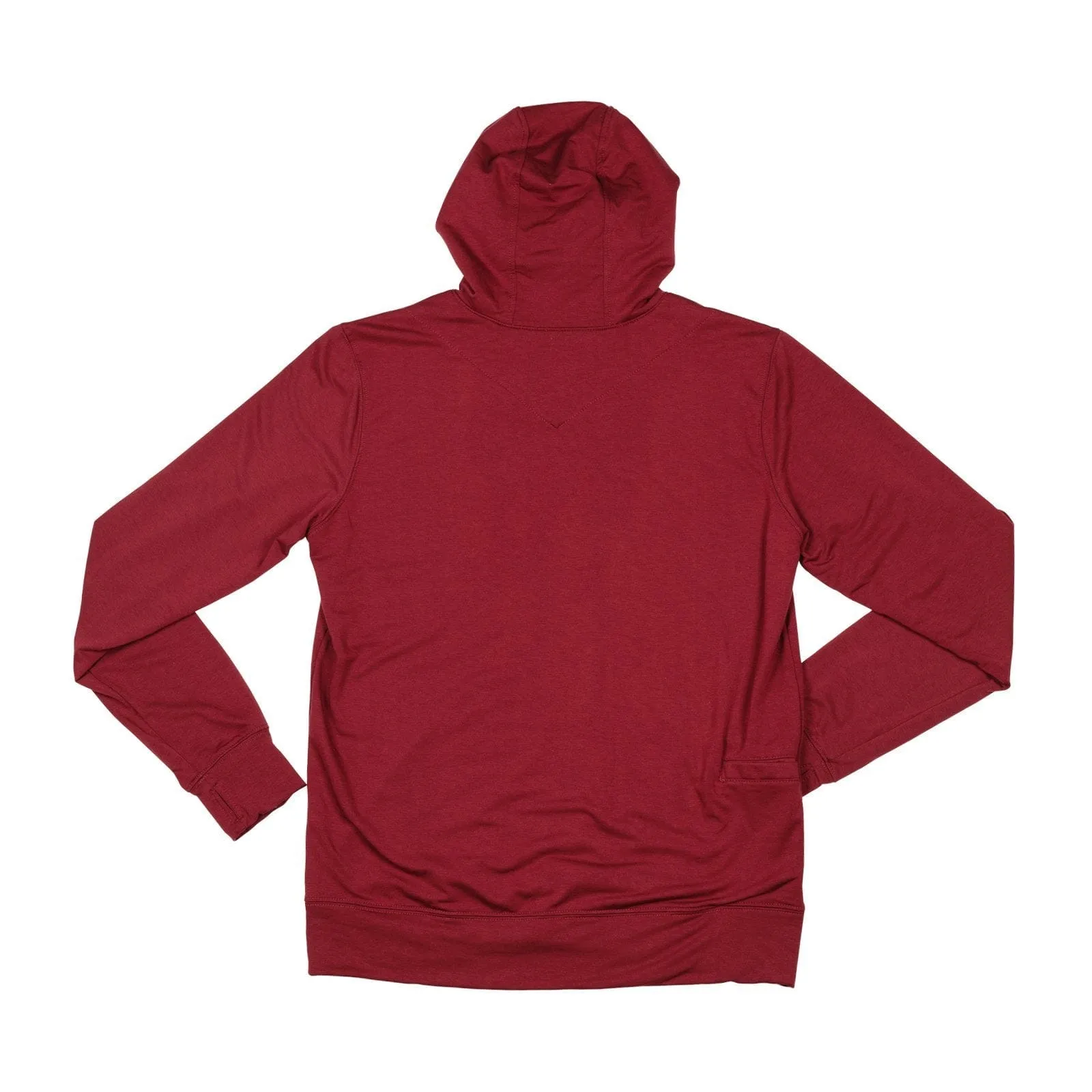 Unisex Wagyu Fleece Hoodie - Burgundy?