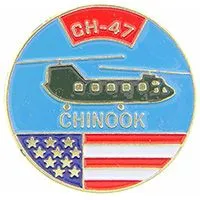 US Military CH-47 Chinook Pin