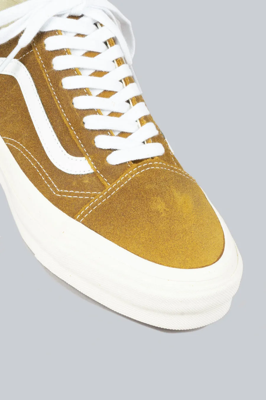 VANS OLD SKOOL 36 LX GOLDEN BROWN WAX LEATHER