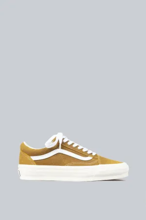 VANS OLD SKOOL 36 LX GOLDEN BROWN WAX LEATHER