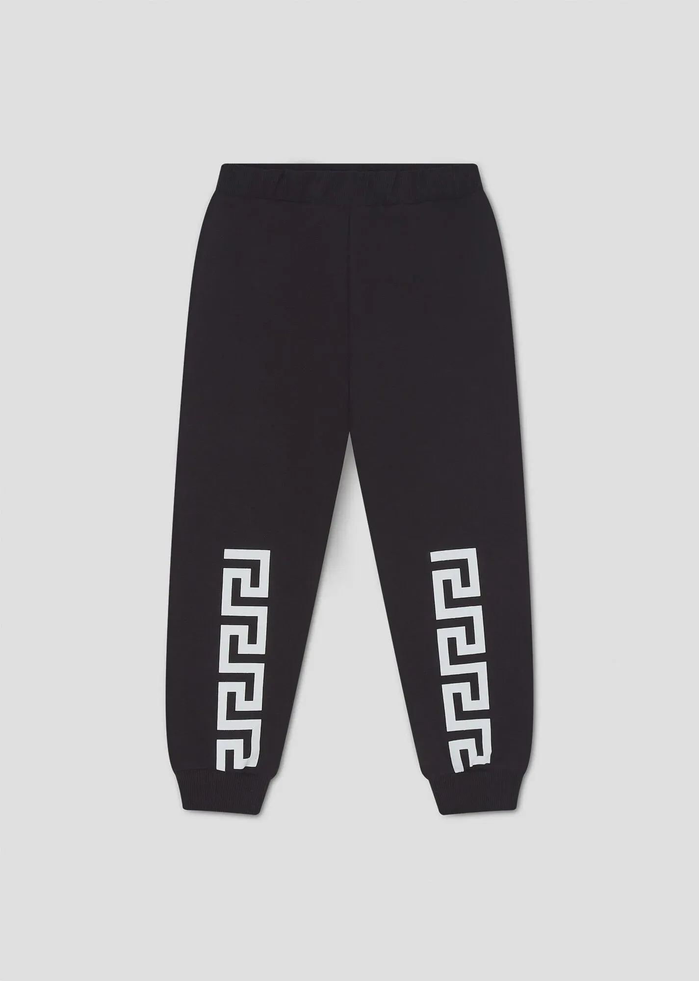 Versace Black Greca Sweatpants
