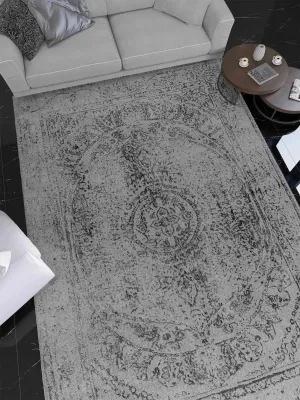 Vienna 46 Grey Transitional Wool Rug