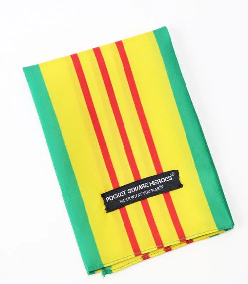 Vietnam Campaign Service Medal Pocket Square