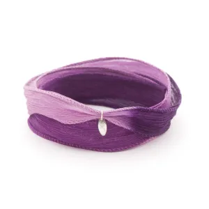 Violet Silk Wrap
