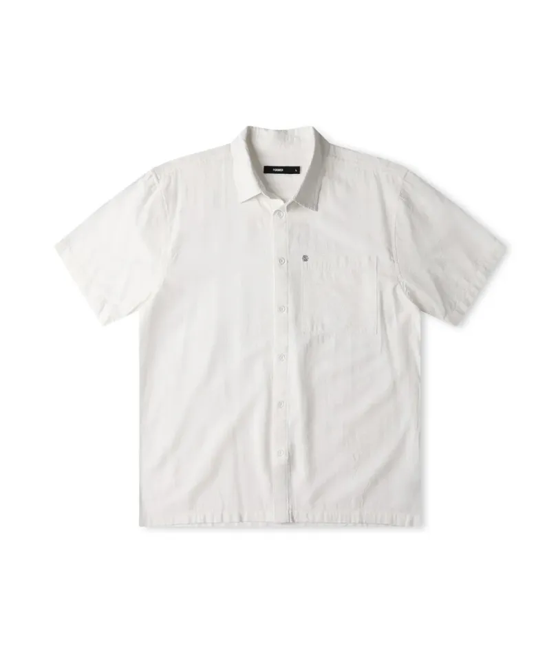 VIVIAN VINE SS SHIRT - WHITE