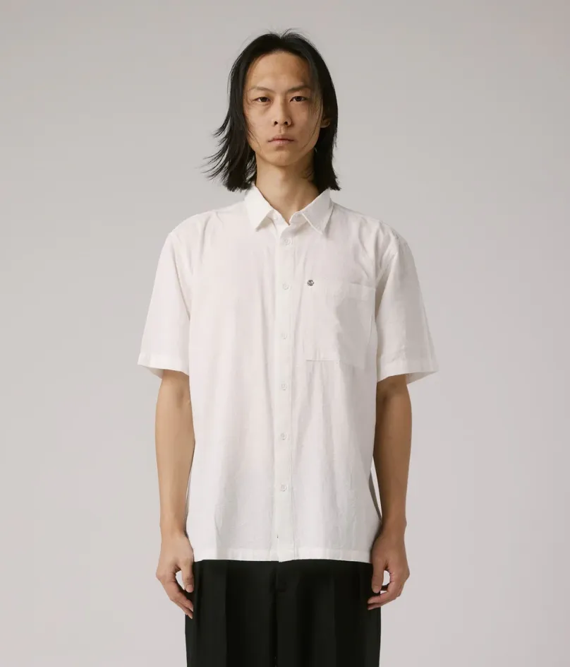 VIVIAN VINE SS SHIRT - WHITE