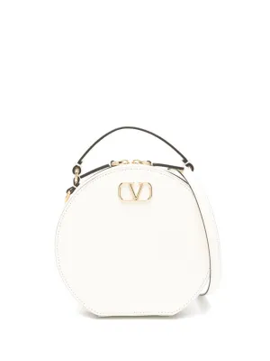Vlogo signature leather mini bag