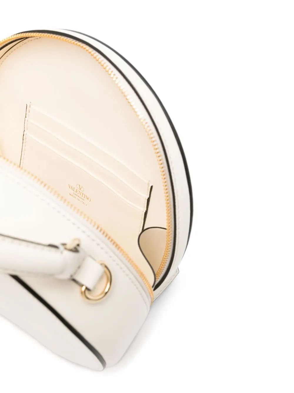 Vlogo signature leather mini bag