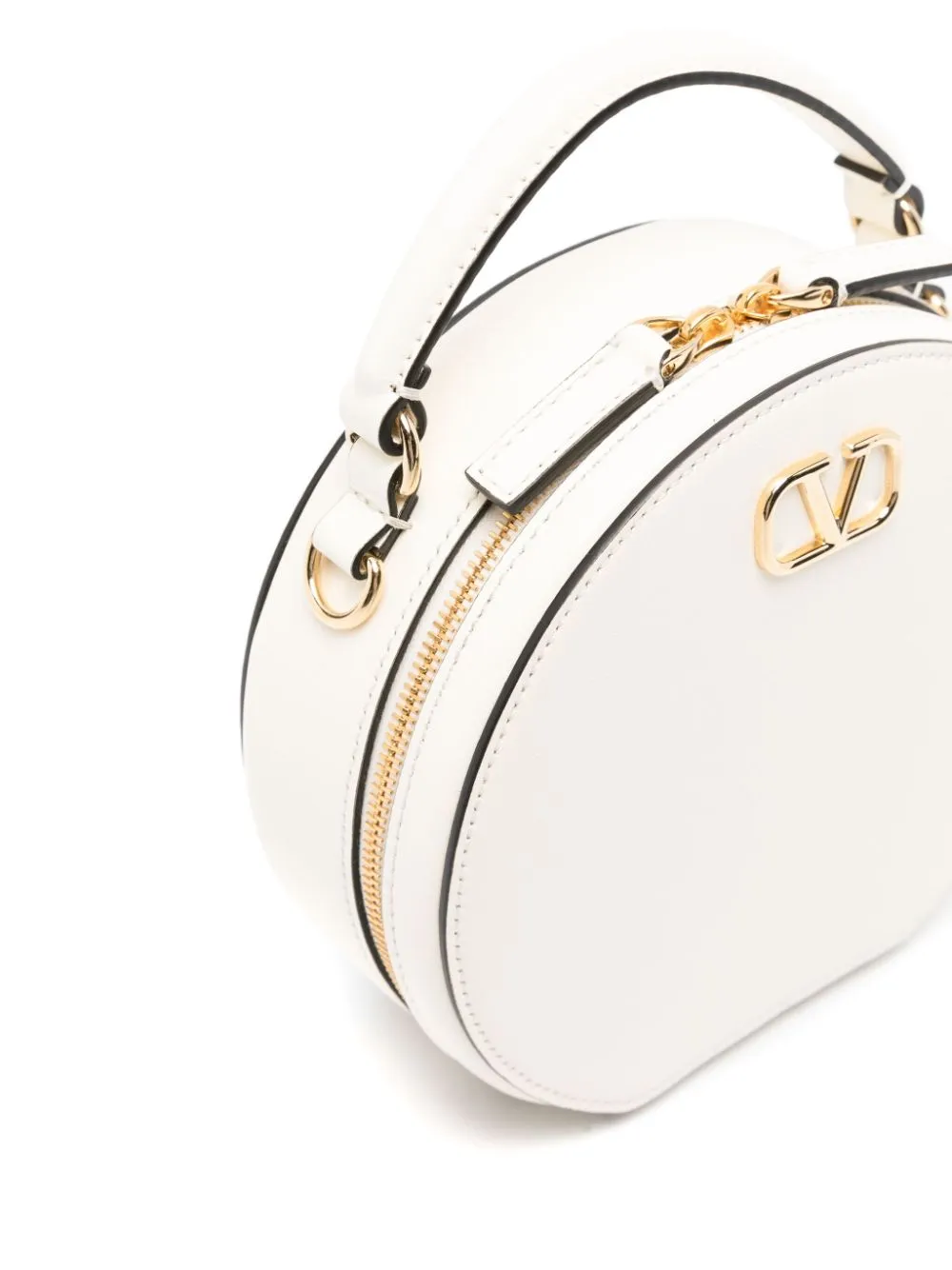 Vlogo signature leather mini bag