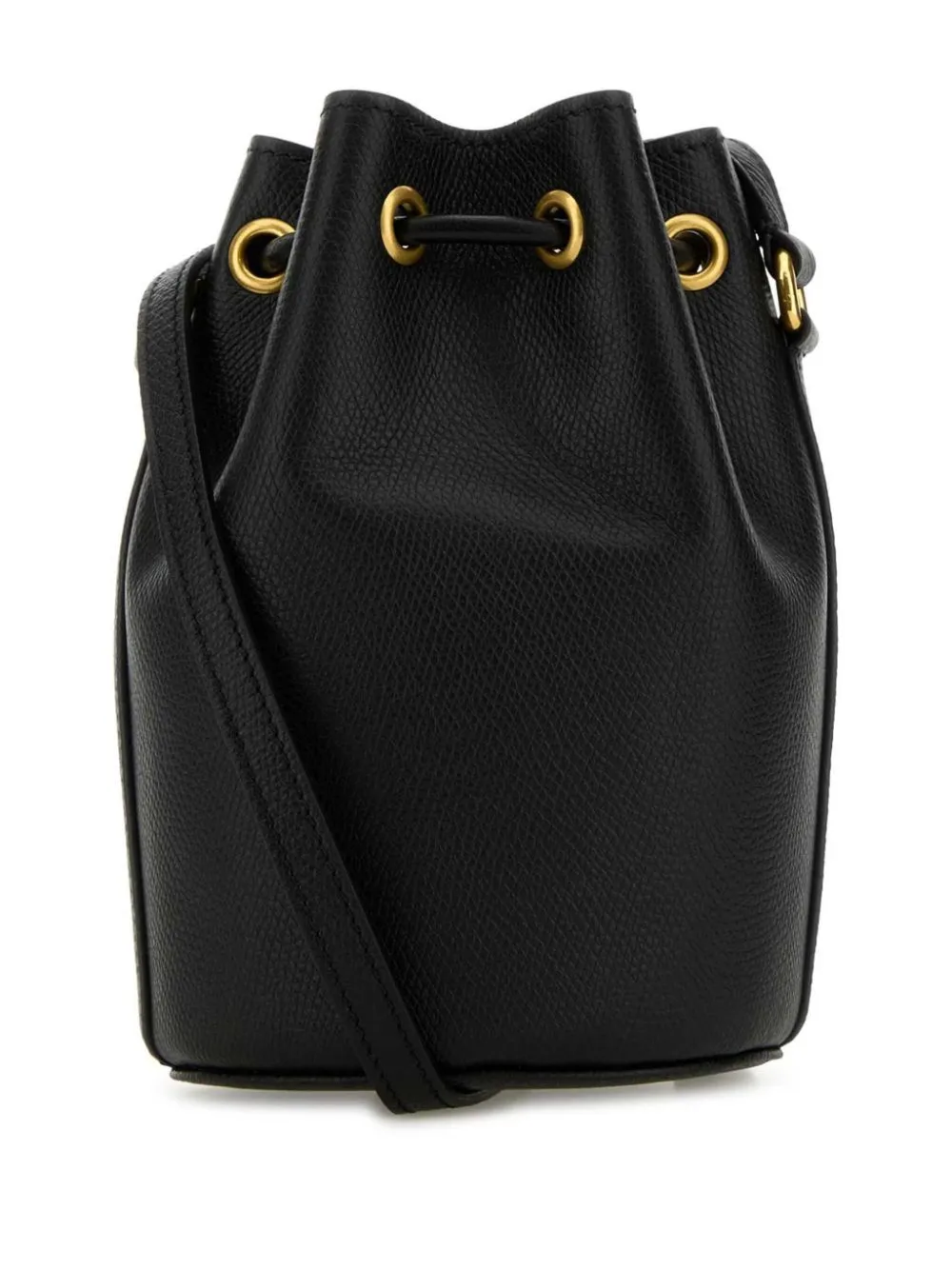 Vlogo signature mini leather bucket bag