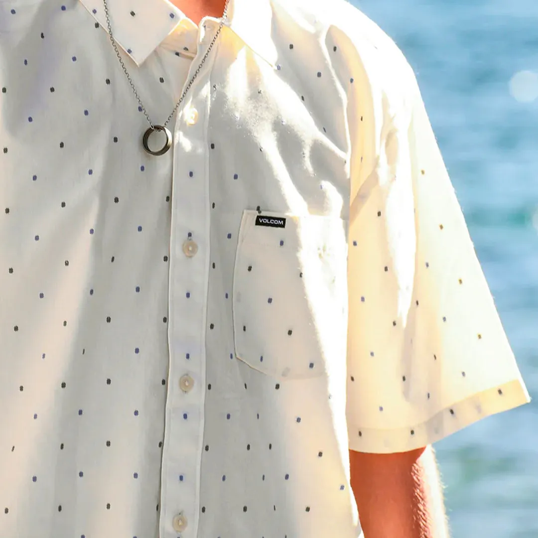 Volcom - Hone Stone Woven Shirt Off White