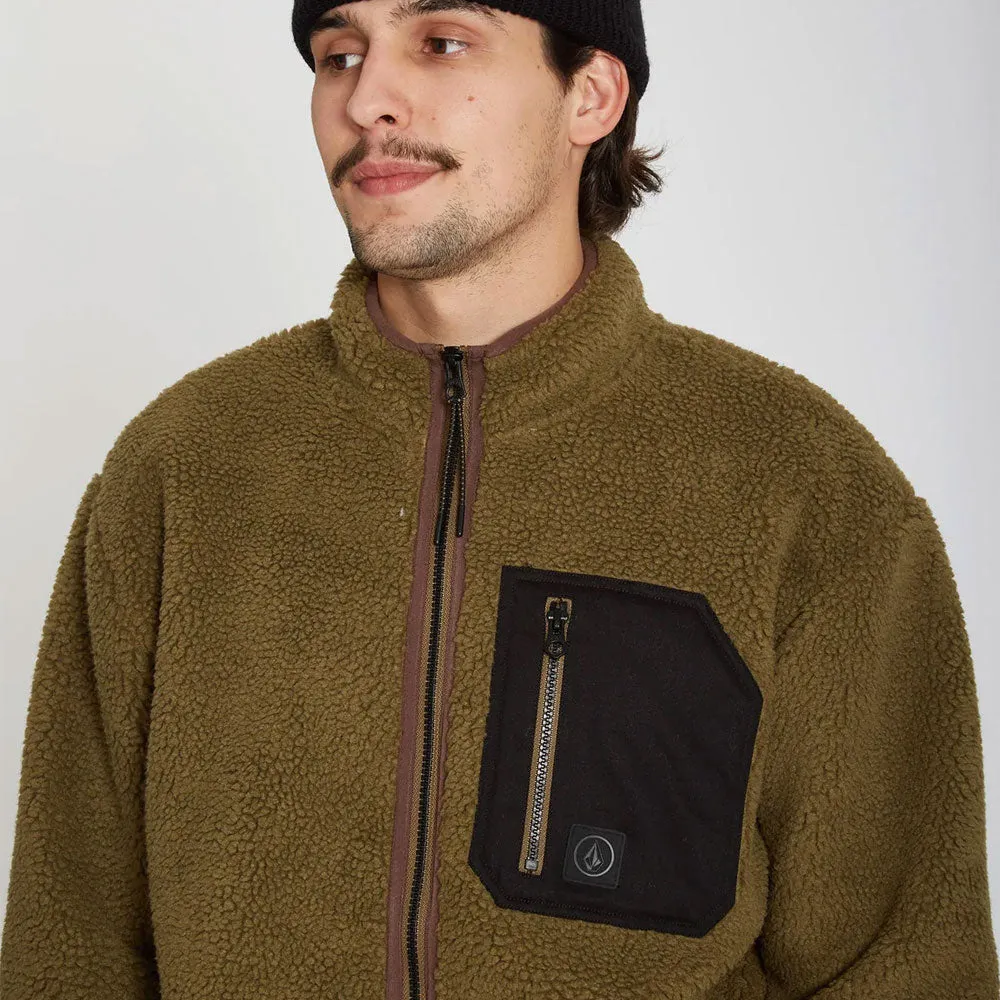 Volcom Muzzer Fuzzar Zip Fleece