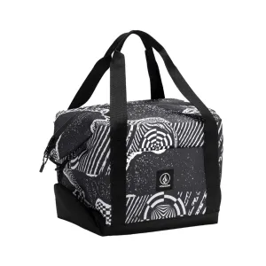 VOLCOM VENTURE 12 CAN COOLER PACK - BLACK/WHITE