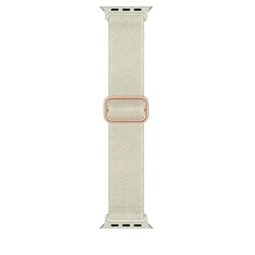 Watch Bands - Soft Nylon Elastic Braided Strap -Apple Compatible