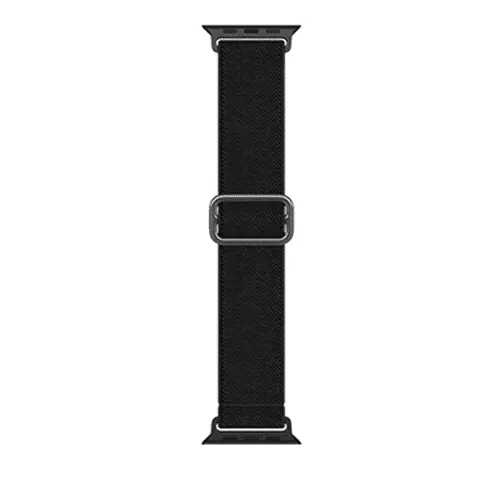 Watch Bands - Soft Nylon Elastic Braided Strap -Apple Compatible