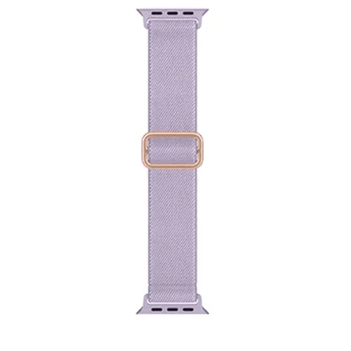 Watch Bands - Soft Nylon Elastic Braided Strap -Apple Compatible