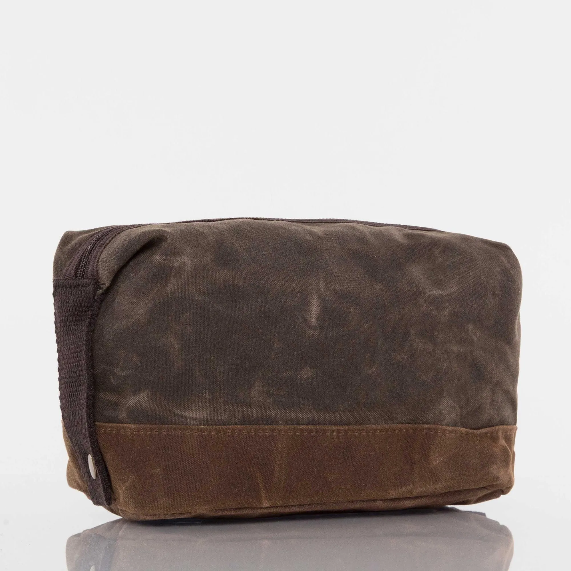 Waxed Cotton Dopp Kit